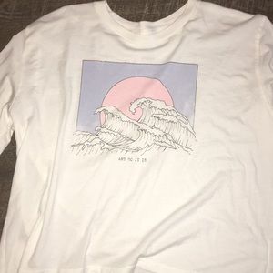 Pacsun Thin White Longsleeve